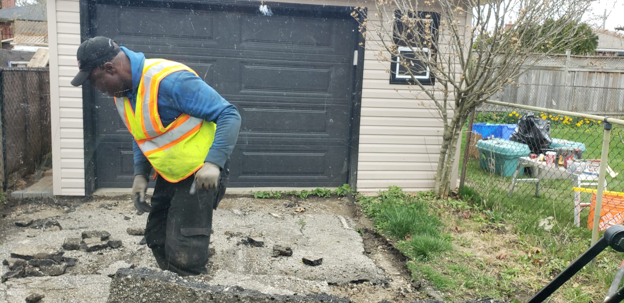 Excavation work