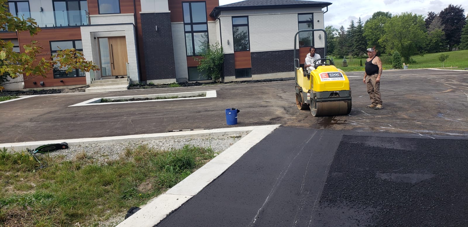 Old York Rd paving project