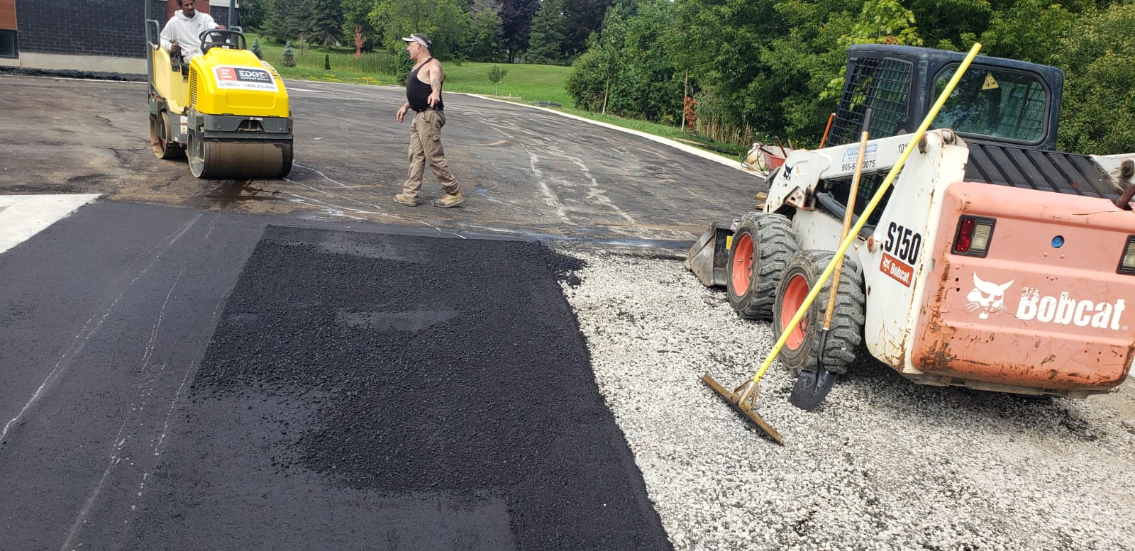Old York Rd paving project